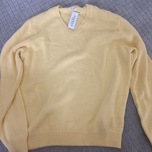 yellow pacsun john galt sweater